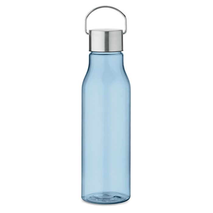 Bouteille en RPET 600 ml à personnaliser VERNAL bleu clair transparent